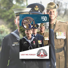 Load image into Gallery viewer, $50 ADF Tri-Service Badge