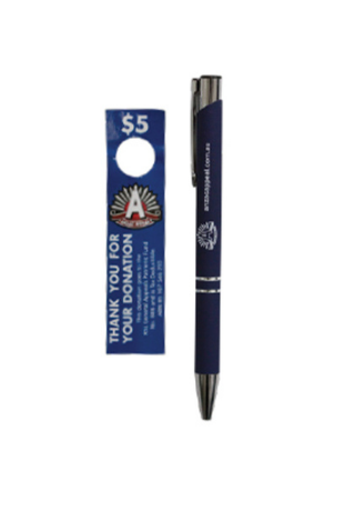 $5 ANZAC Appeal Pen (Dark Blue)